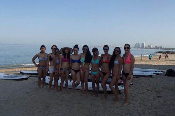 Clase de Stand-Up Paddle en Puerto Vallarta — 2