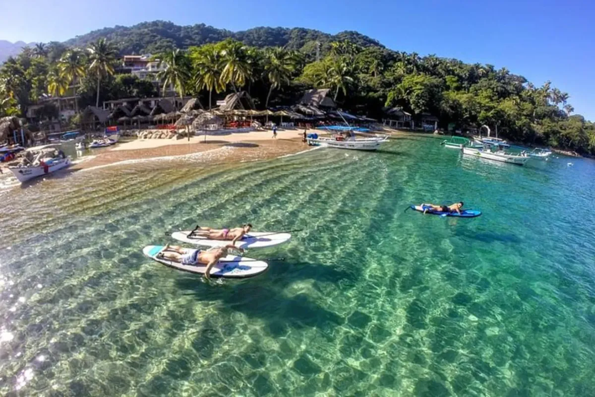 Clase de Stand-Up Paddle en Puerto Vallarta — 1