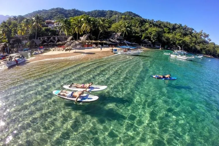 Clase de Stand-Up Paddle en Puerto Vallarta