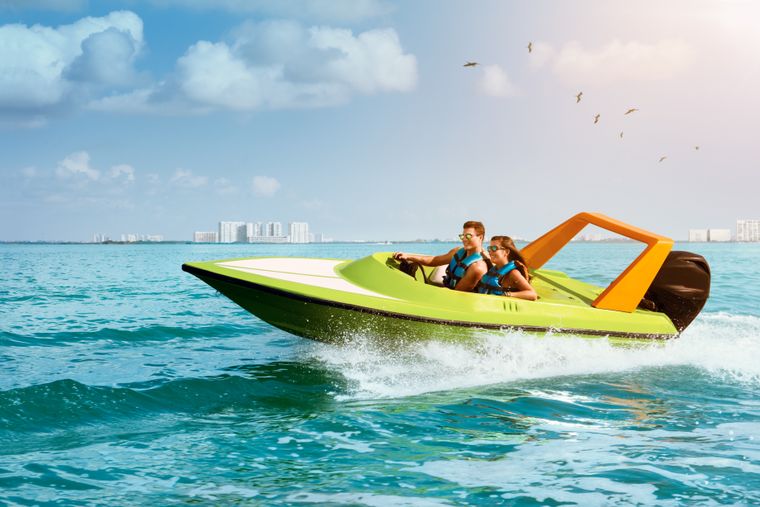 Speed Boat Cancun - Jungle Tour: lancha rápida y snorkel
