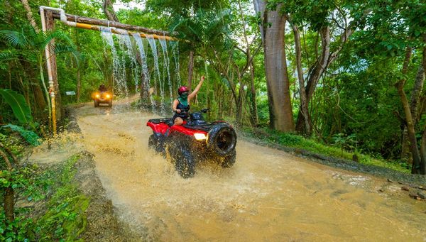 River Park: RZR o ATV, Jorullo Bridge y tirolesas — 2